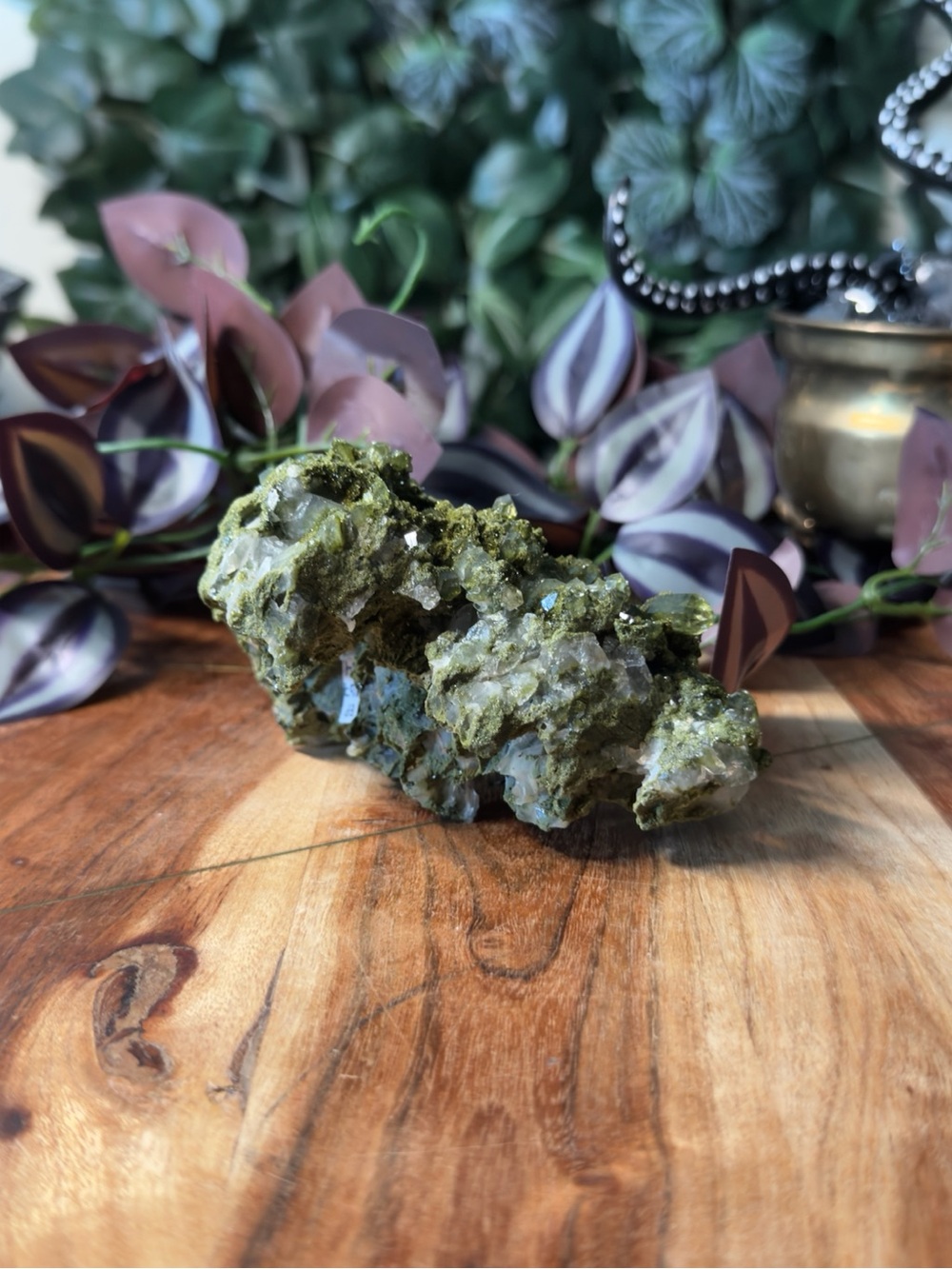 Fairy Forest Quartz (Epidote + Quartz) - Picture 2 of 10